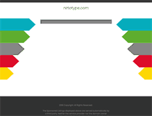 Tablet Screenshot of nirtotype.com